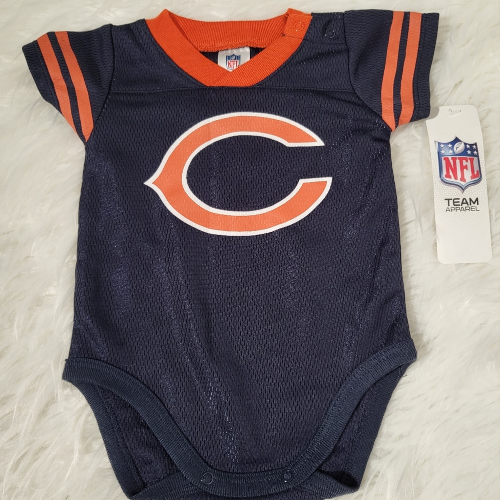 NFL Chicago Bears baby onesie 0 to 3 months